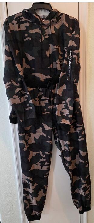 other Tops - camo set pullover hoodie and jogger sweatpants SIZE XL